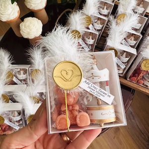 Carousel Concept Favors Box, Bear Candle Favor, Personalized Wooden Carousel, Baby Shower Gift Boxes, Baptism Favors, New Born Party Favors