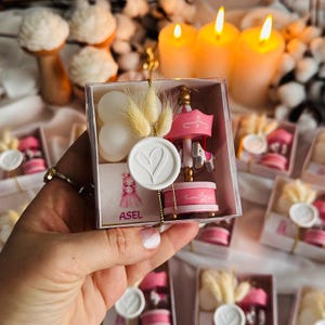 Concept Carousel Portaconfetti, Giostra in legno personalizzata, Scatole regalo Baby Shower, Bomboniere Battesimo, Regalo per gli ospiti