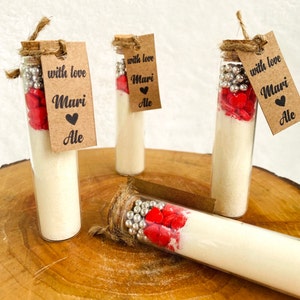 Hot Chocolate Gift, Hot Chocolate in Test Tube, Winter Wedding Favor of Guest, Engagement Favor, Hot Cocoa for Gift