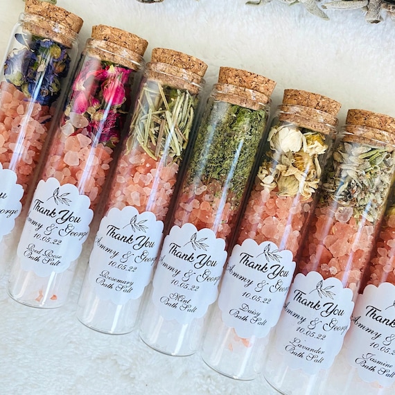 Bath Salt Test Tube Christmas Bath Salts Gift Bridal Shower Gift Soaking Salts Ritual Bath Salt Test Tubes Bath Salts Soothing Relaxer Etsy