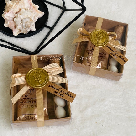 Ideas de regalos de chocolate para invitados de boda