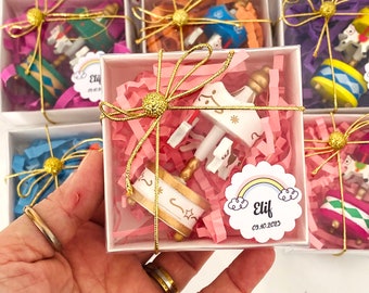 Carousel Concept Favors Box, Personalized Wooden Carousel, Baby Shower Gift Boxes, Baptism Favors,Gift For Guest