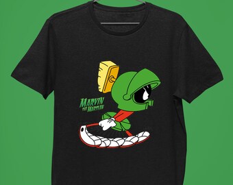 Marvin Martian Tee - Etsy Australia