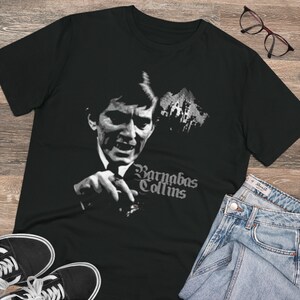 Barnabas Collins Dark Shadows Men's Black Tee Clothing Tshirt Size S- 4XL Best Gift