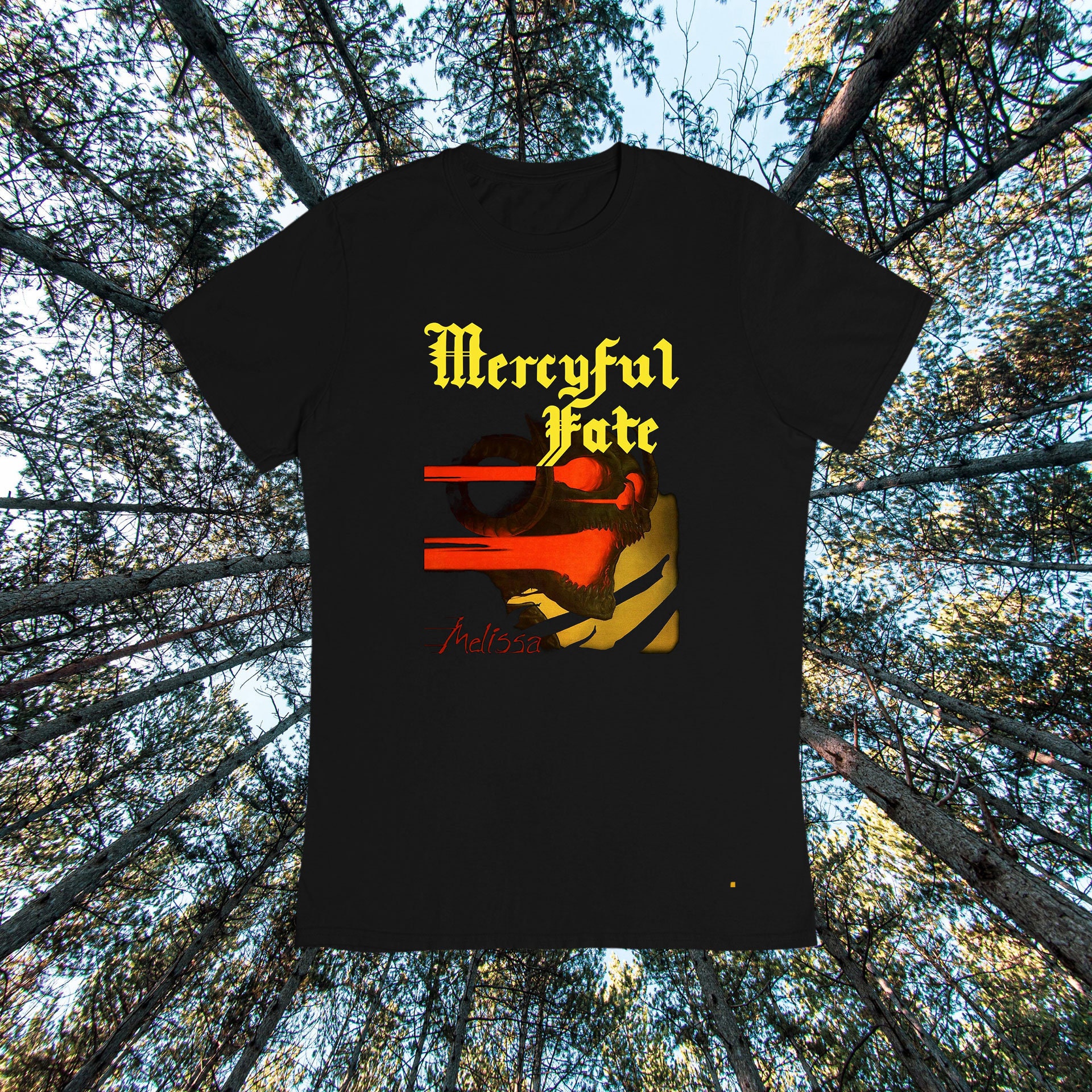 Mercyful Fate Melissa Men's Black Tee Clothing Tshirt