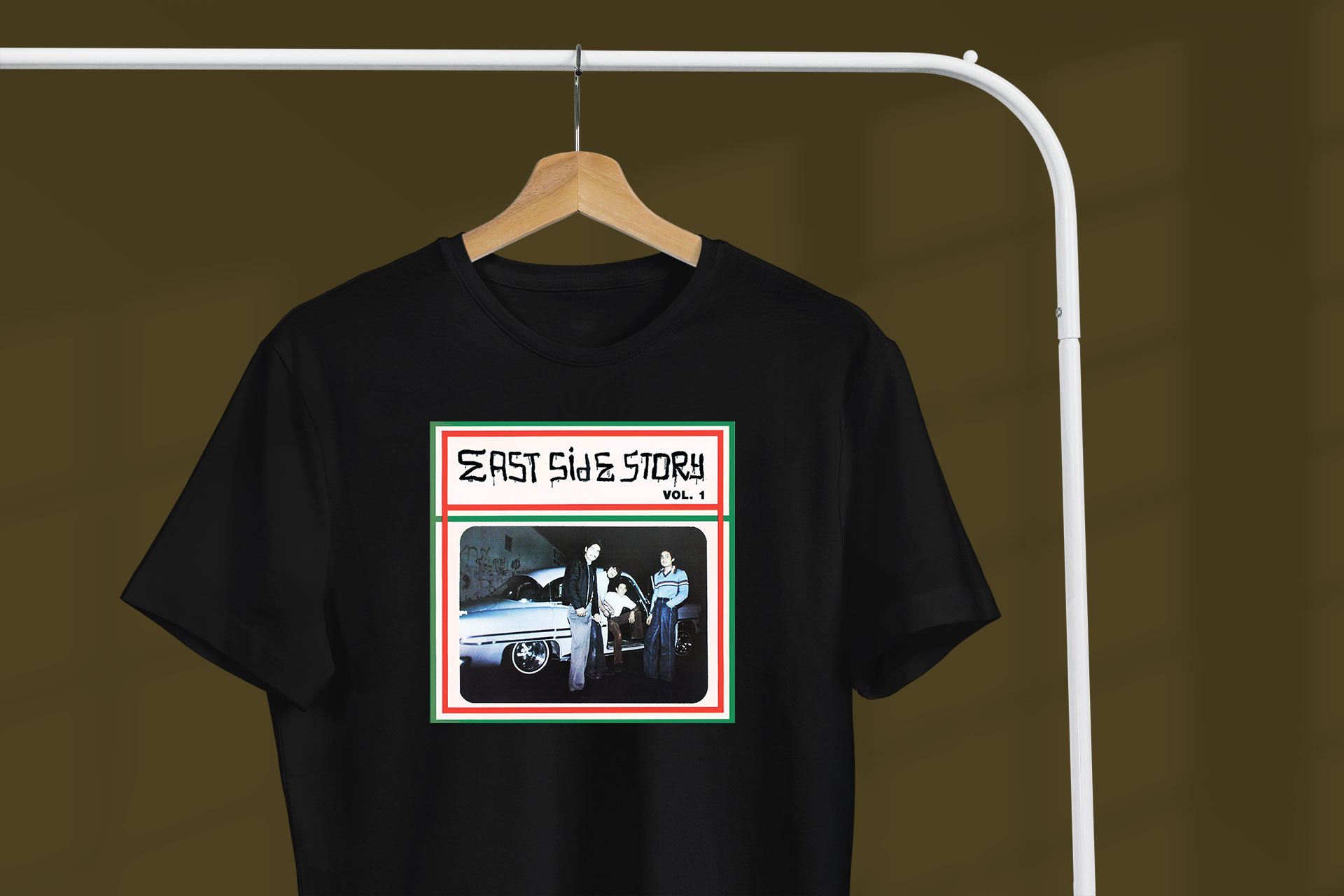 Discover East Side Story Vol 1 T-Shirt Ralfi Pagan Joe Bataan Art Laboe Latin