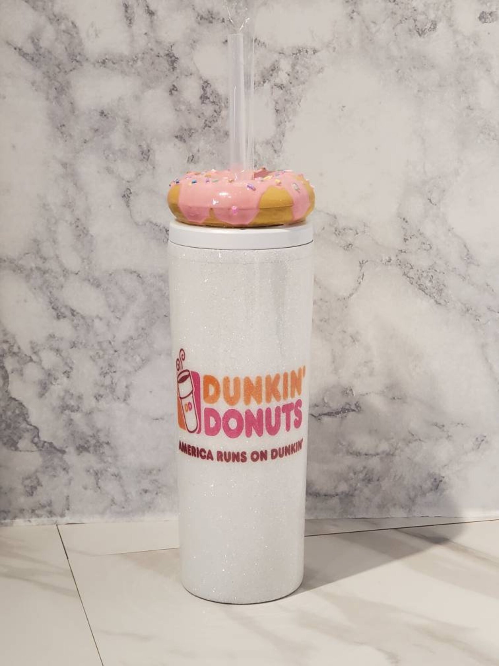 Dunkin Donuts tumbler Etsy