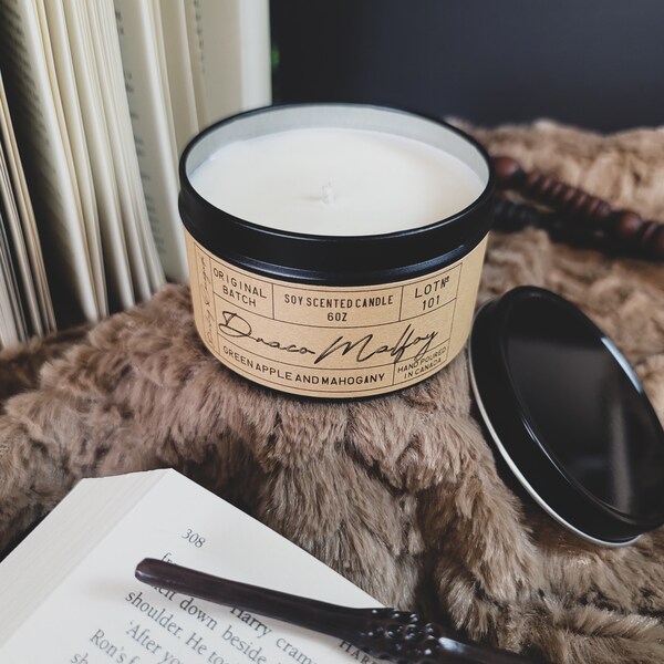 Draco Malfoy Candle Etsy Ireland
