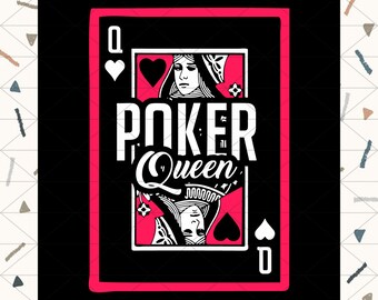 Queen Of Hearts Svg Etsy