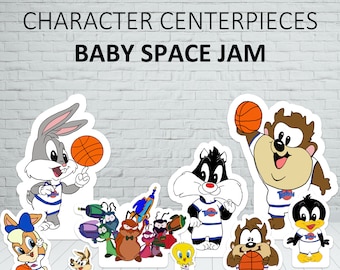 Download Space Jam Centerpiece Etsy