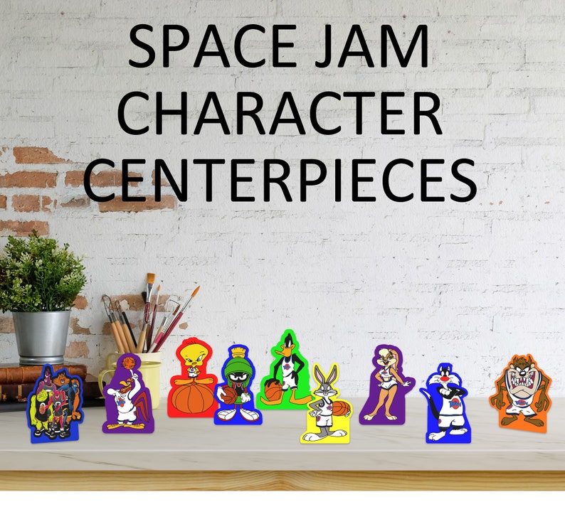 Download Party Supplies Space Jam Baby Shower Decor Xsmall 6 Inch Space Jam Characters Space Jam Birthday Party Decorations Space Jam Birthday Party Centerpiece Party Decor