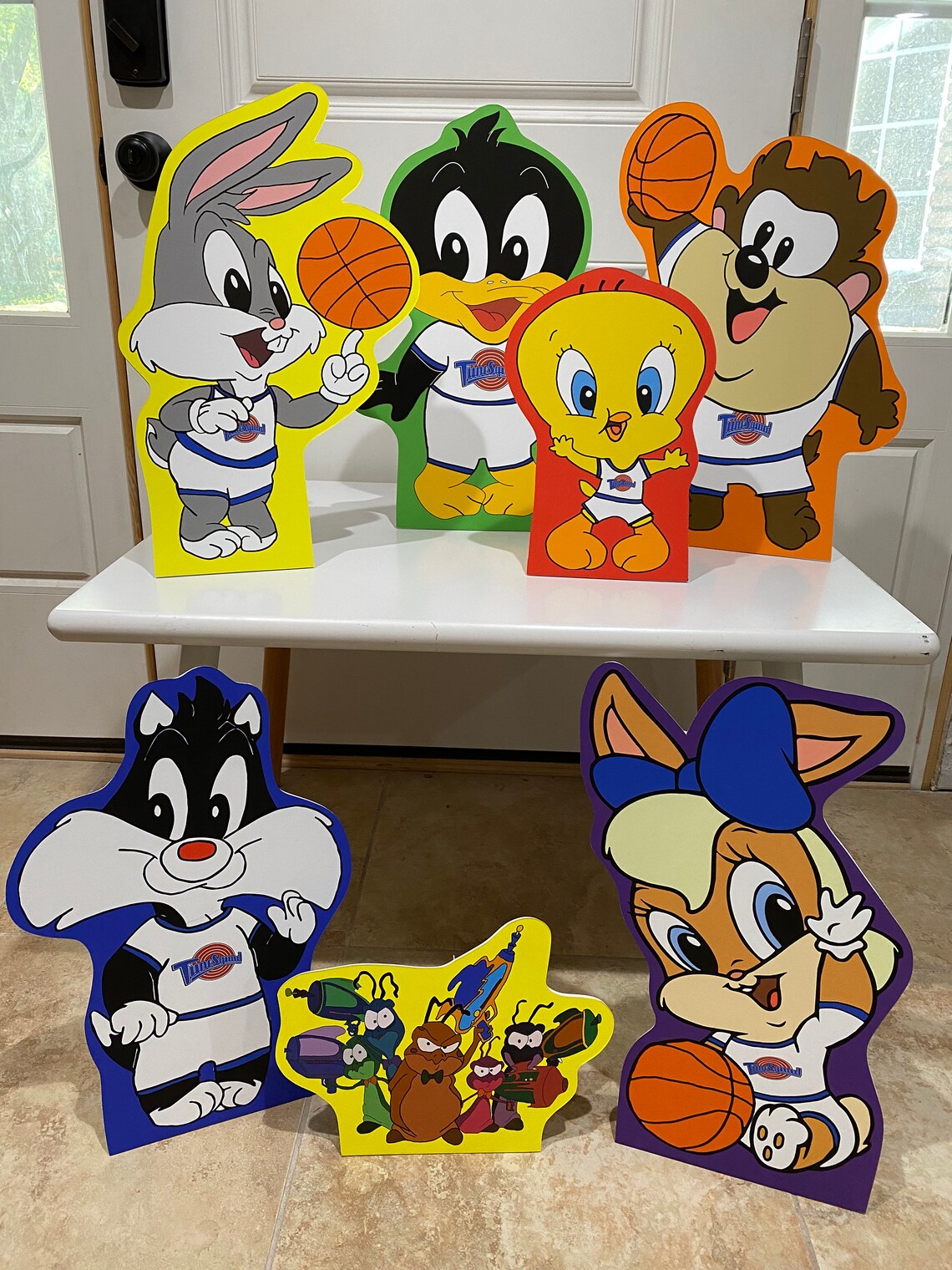 Baby Space Jam Centerpiece Baby Space Jam Character Baby Etsy