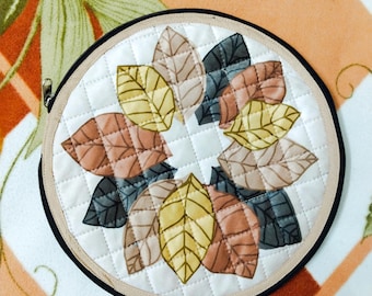 11&quot; Dia Handmade Roti Case - Chapati and Tortilla Warmer - Traditional Roti Case - Heat Retaining Flatbread Keeper - Eco-Friendly Roti Case