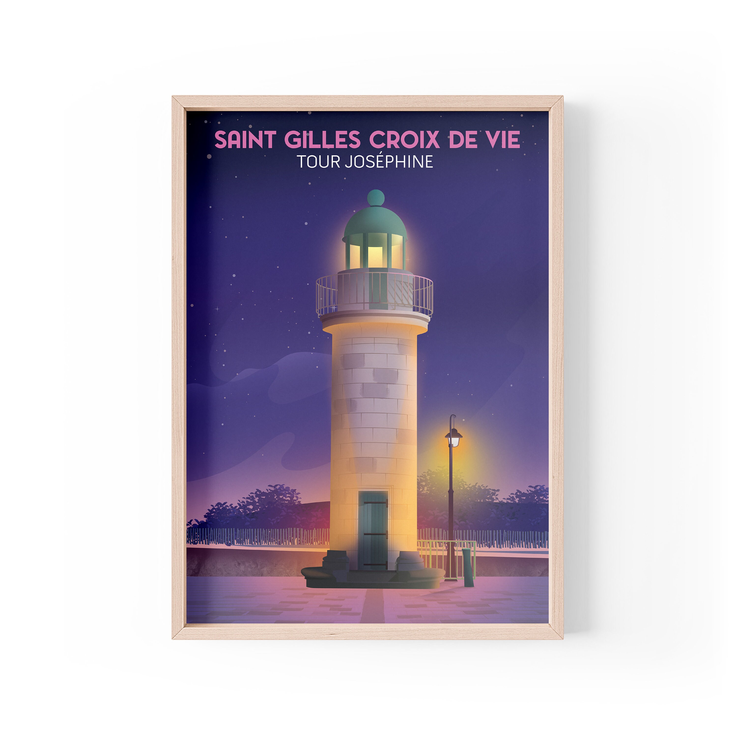 La Tour Joséphine - Saint Gilles Croix de Vie By Night Vendée