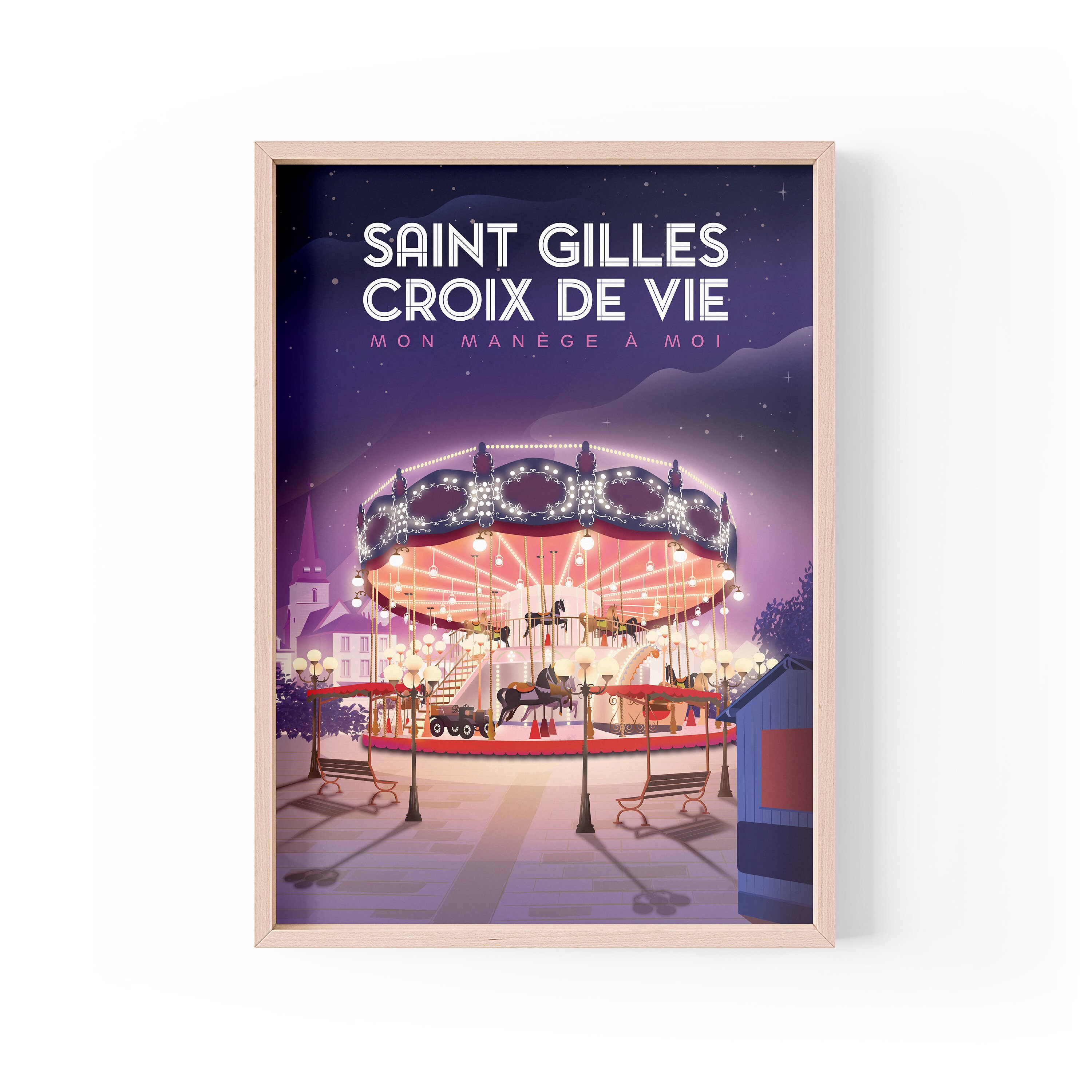 Saint-Gilles Croix de Vie - Carrousel By Night Vendée