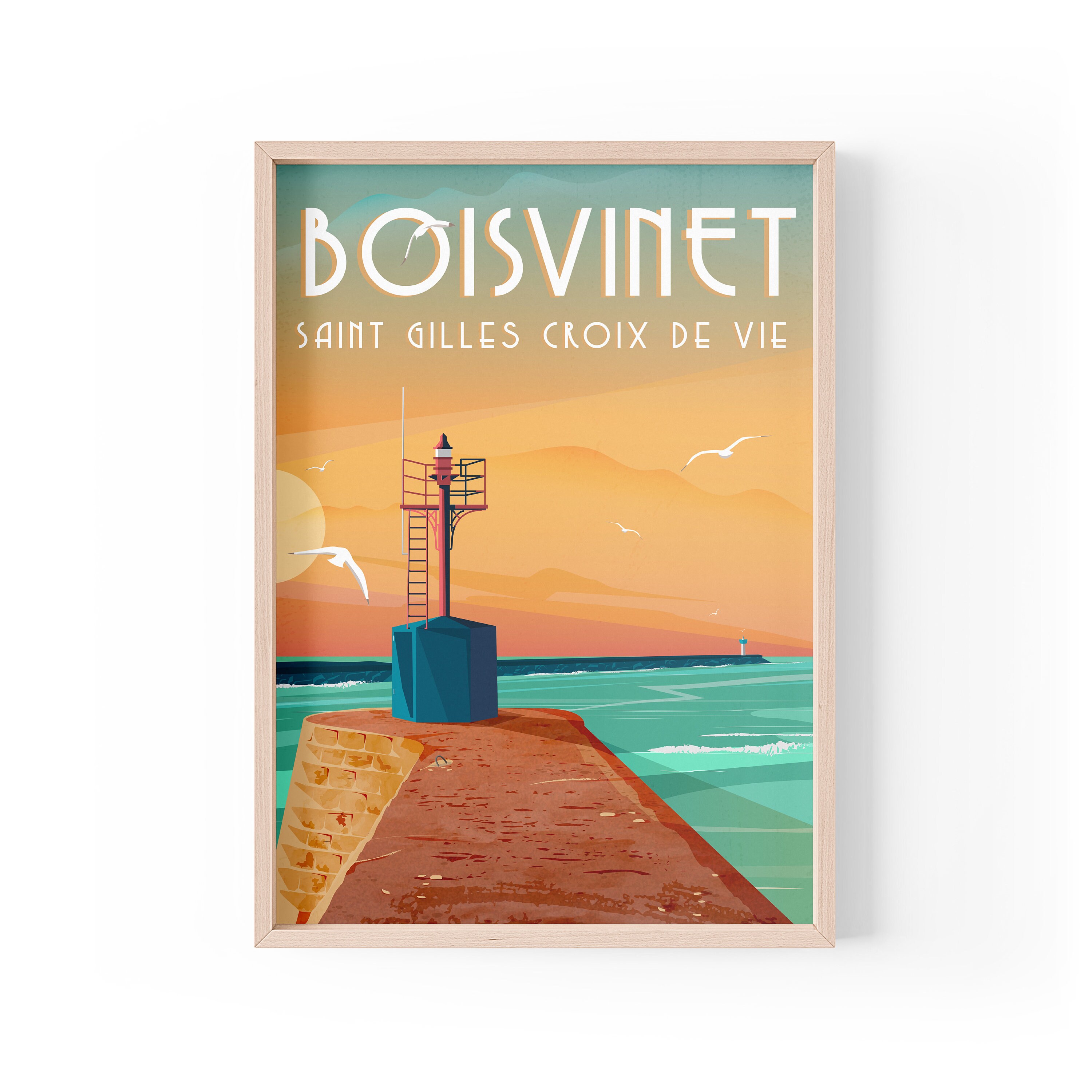 Boisvinet - Saint Gilles Croix de Vie Vendée Vintage