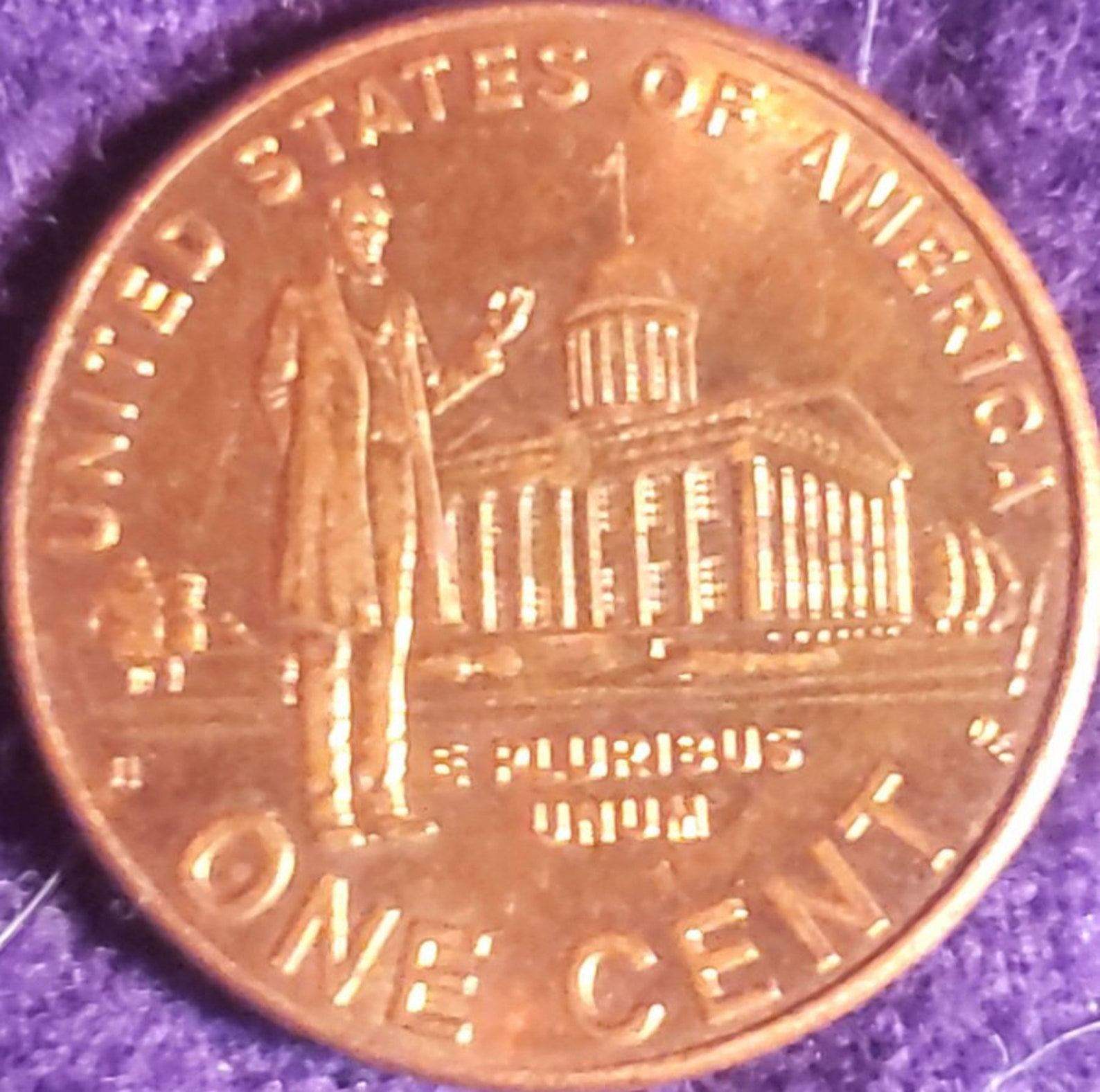 2009 Toned Lincoln Penny Etsy