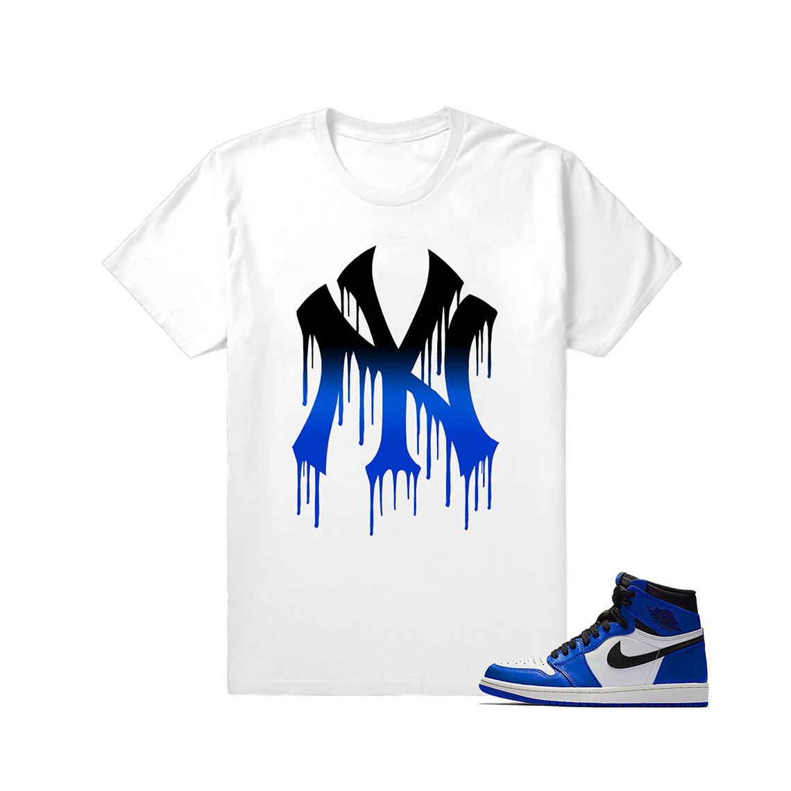 jordan 1 game royal shirt