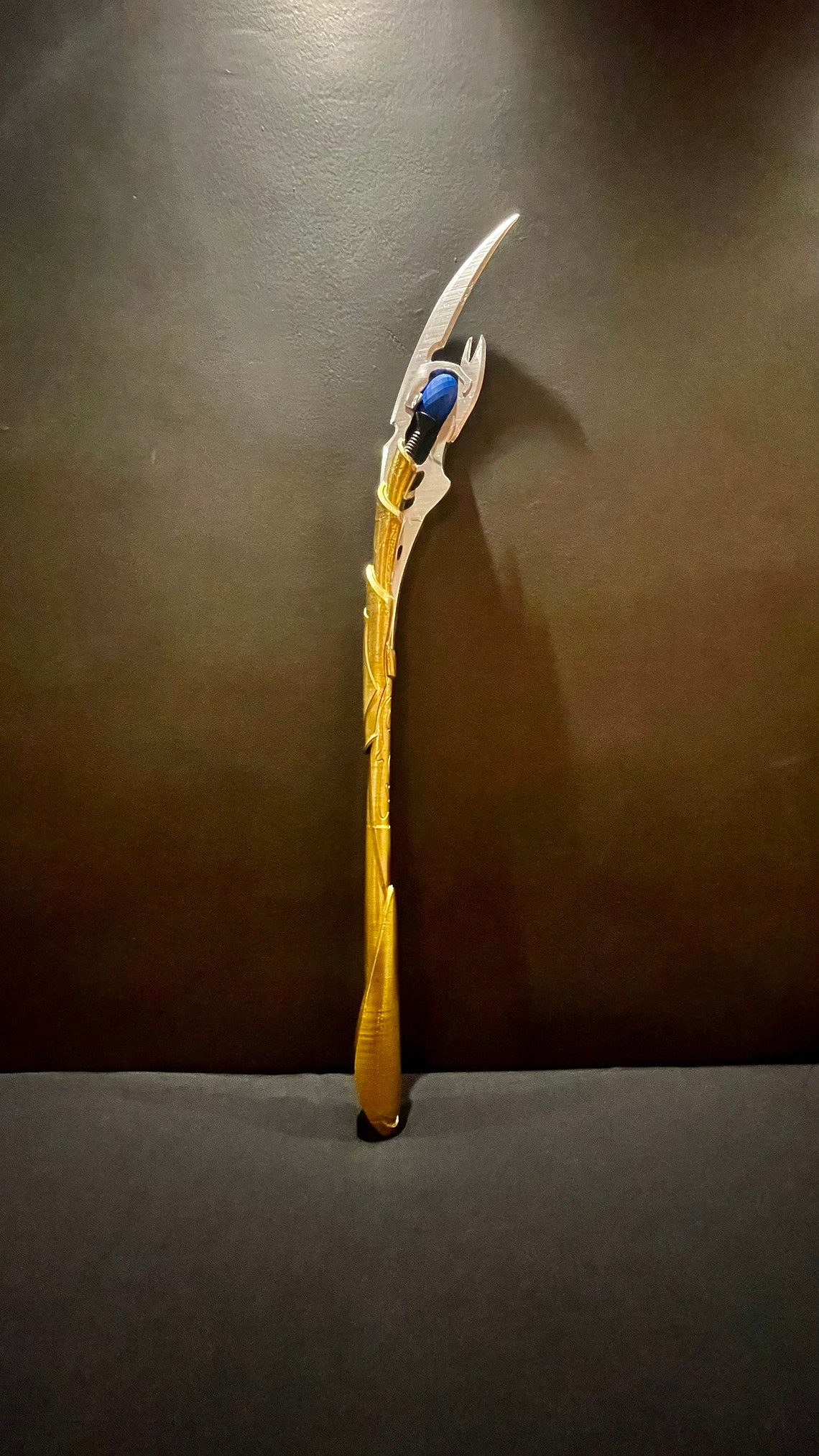 Loki's Chitauri scepter staff Replica 3D Printing Hand Etsy