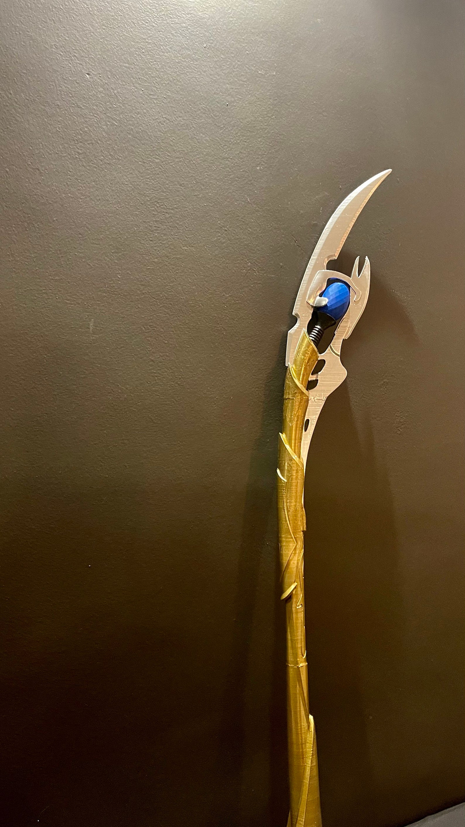 Loki's Chitauri scepter staff Replica 3D Printing Hand Etsy