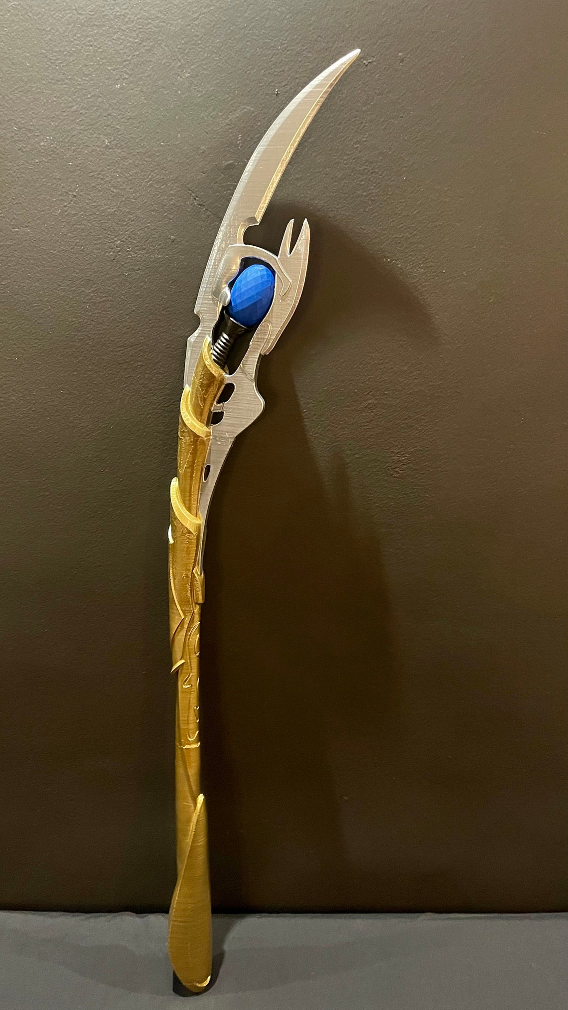 Loki's Chitauri scepter staff Replica 3D Printing Hand Etsy