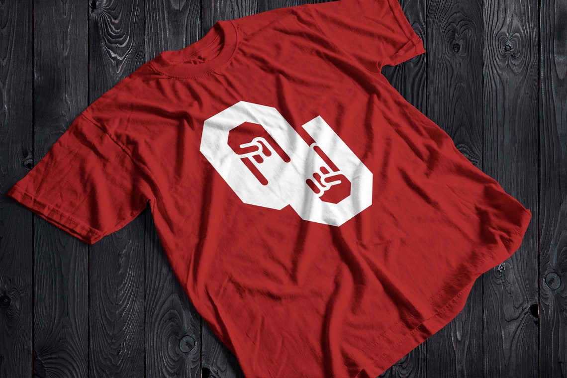 OU Horns Down Only One Tshirt OU Tshirt OU Horns Down Etsy