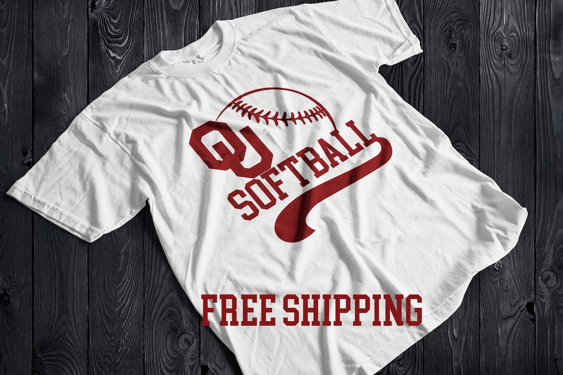 OU Softball Shirt Oklahoma Softball Tshirt Softball Etsy