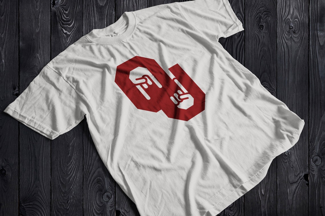 OU horns down only one Tshirt OU Tshirt University of Etsy