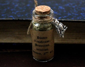 Eyebright Powder for Clairvoyance, 3rd Eye, Intuition, Protection - Traditional Ritual Magic Powder - Magic Ingredient