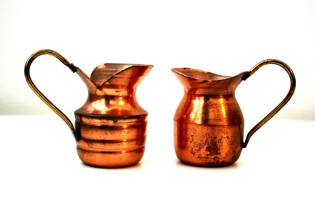 Ritual Vases in Varnished Copper Vintage French Etsy