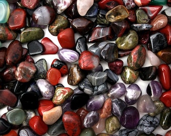 5 mini pierres intuitivement choisies, set de pierres mystère, cristaux surprise juste pour vous à partir de votre nom et de mon ressenti