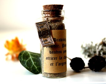 Drawing powder - traditional ritual voodoo magic powder - luck, money, abundance - attraction - conjuring powder - hoodoo - altar