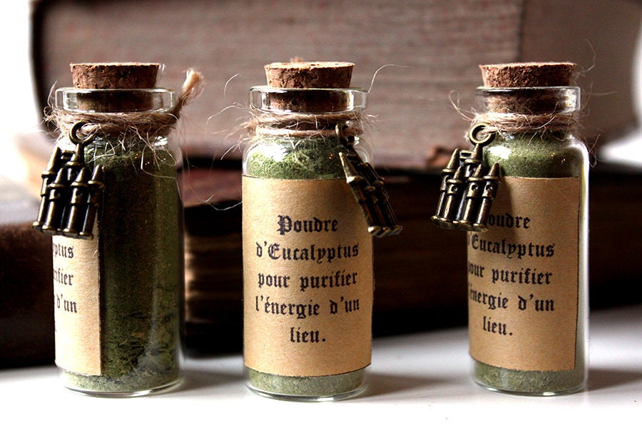 Poudre d'eucalyptus Pour La Purification Énergétique d'un Lieu - Poudre Magique Rituelle Traditionne