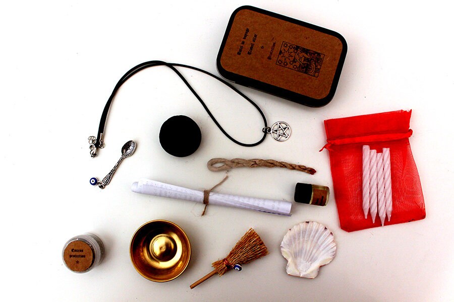 Witch Supplies Starter Kit, Spell Kit, Sorcière, Zaubertrank, Wiccan Altar,  Witch Kit, Potion Kit, Apothecary Box Witchcraft Kit 