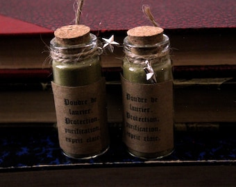 Bay Powder - Protection, Purification, Clarity of Mind - Traditional Ritual Magic Powder - Magic Ingredient