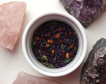 Natural incense grains - Apollo - Prayer and healing - resin and plants - 30 grams - Altar and meditation - Delivered with a charcoal