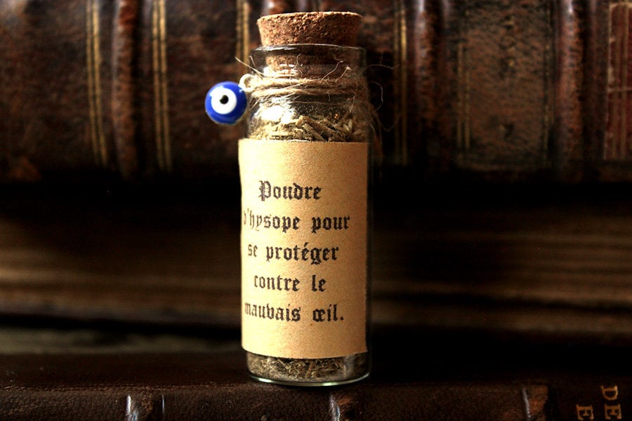 Poudre d'hysope Pour Se Protéger Du Mauvais Oeil - Poudre Magique Rituelle Traditionnelle Ingrédient