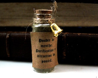 Peppermint Powder for Positive Attraction and Purification - Traditional Ritual Magic Powder - Magic Ingredient