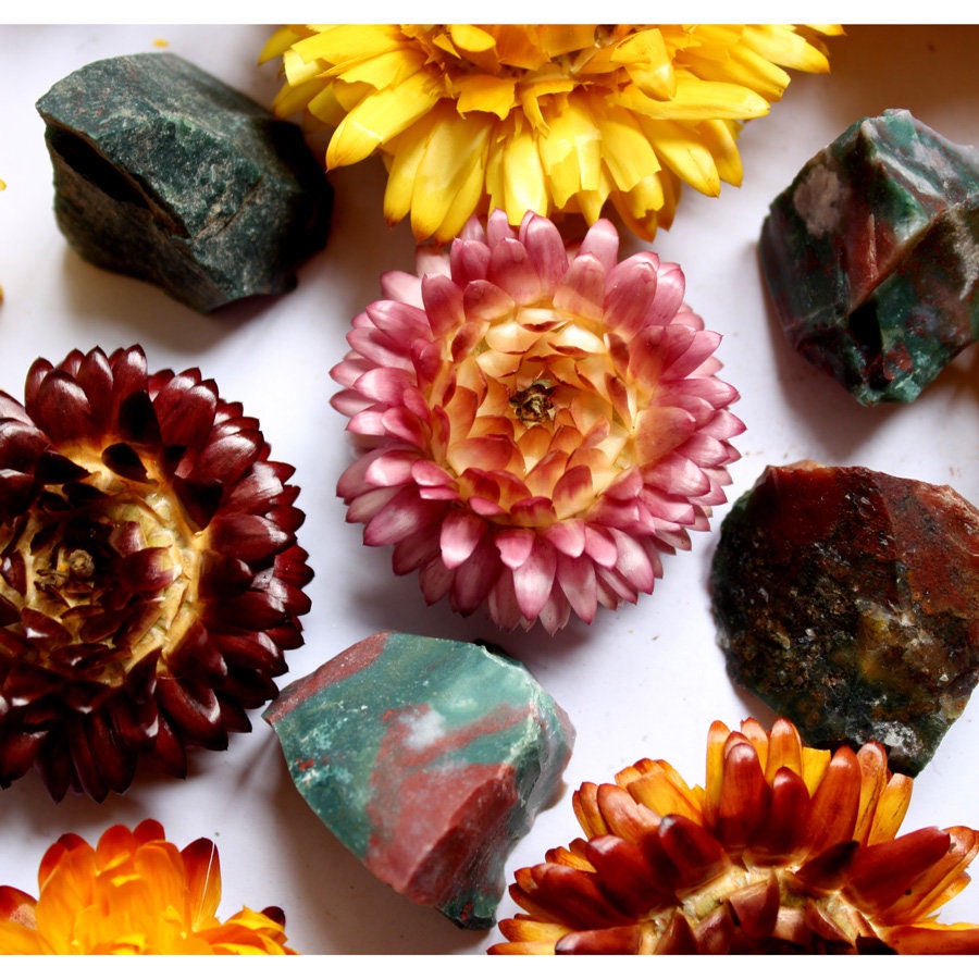 Pierre de Sang - Pierre Brute Maîtrise Soi Découragement Dépression Ancrage Chakra Coeur, Racine, Pl