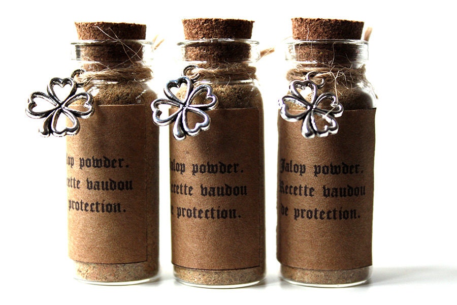 Jalop Powder, Recette Vaudou de Protection et Bénédiction Des Personnes Lieux - Poudre Magique Ritue