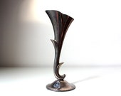 Elegant silver metal ewer - French vintage crafts 1960 - ritual vase - altar - witch - candle holder - ewer - spell - wicca