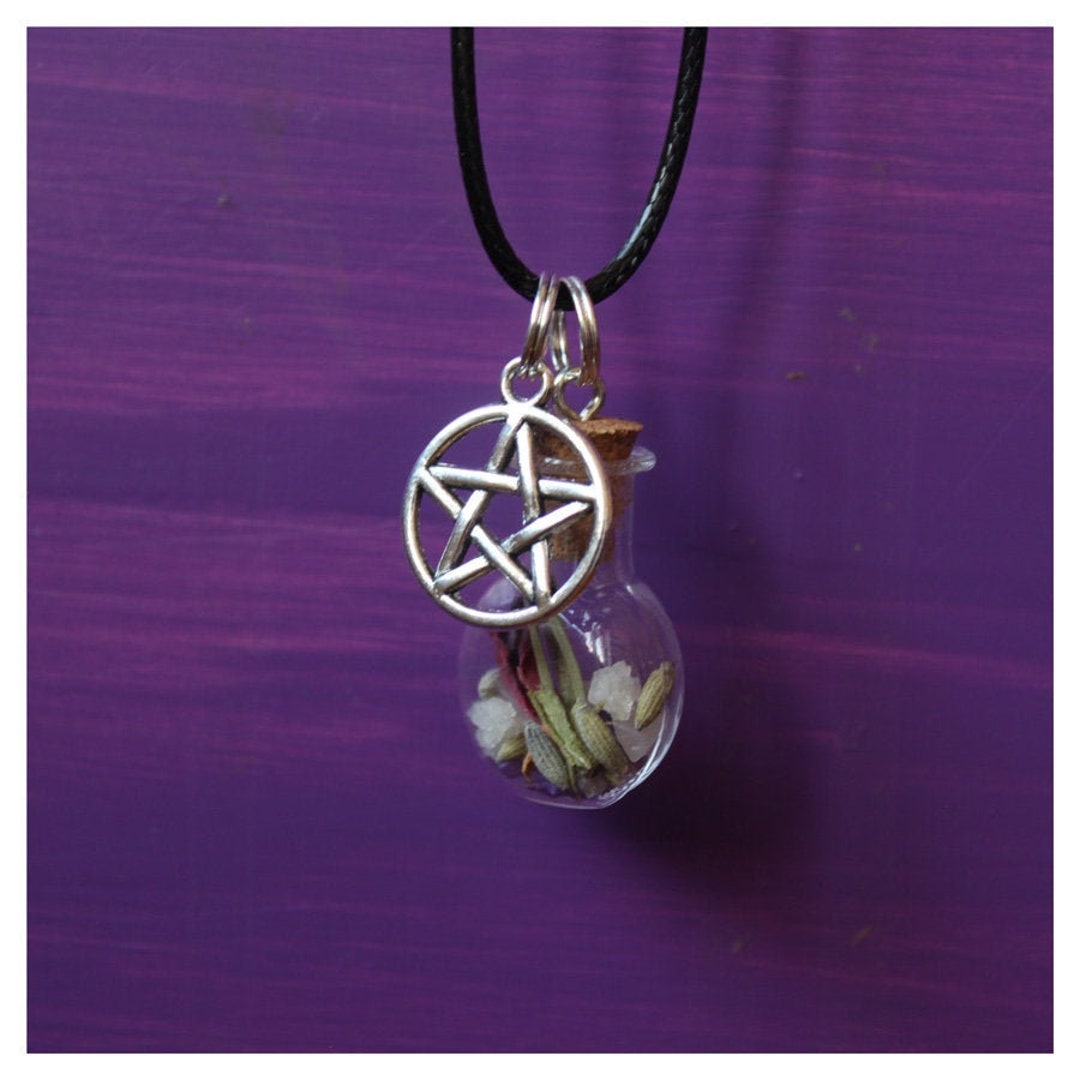 Self-love Spell Necklace - Pentacle - Amulet - Talisman - Magic Jewelry ...