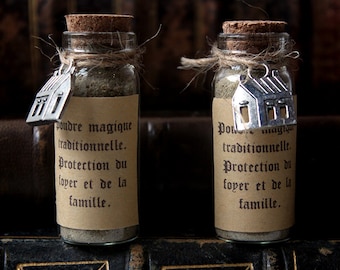 Voodoo Powder for Home and Family Protection - Traditional Ritual Magic Powder - Hoodoo, Santeria - Altar - Children