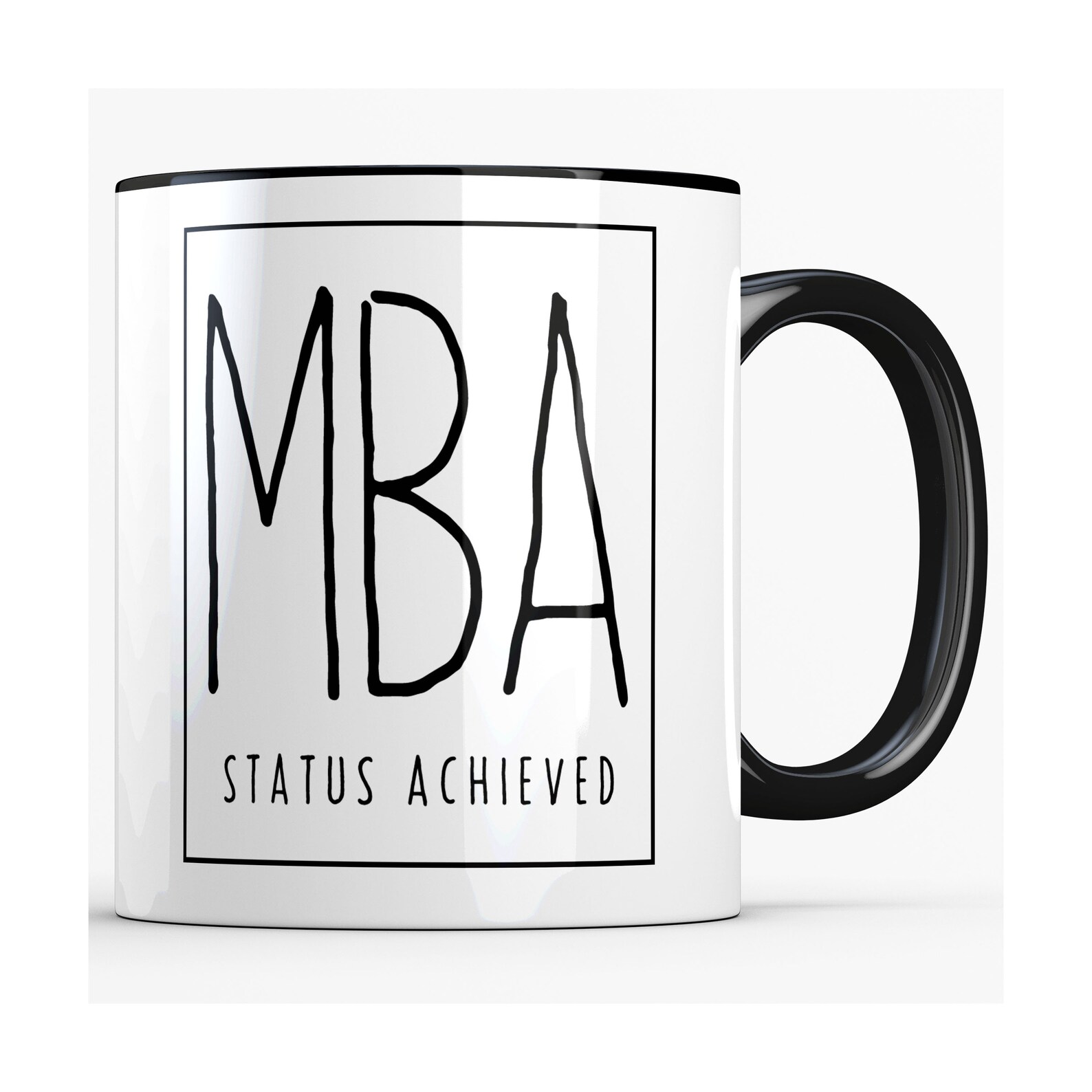 MBA Graduation Gift for Him MBA Status Achieved Mug for Etsy