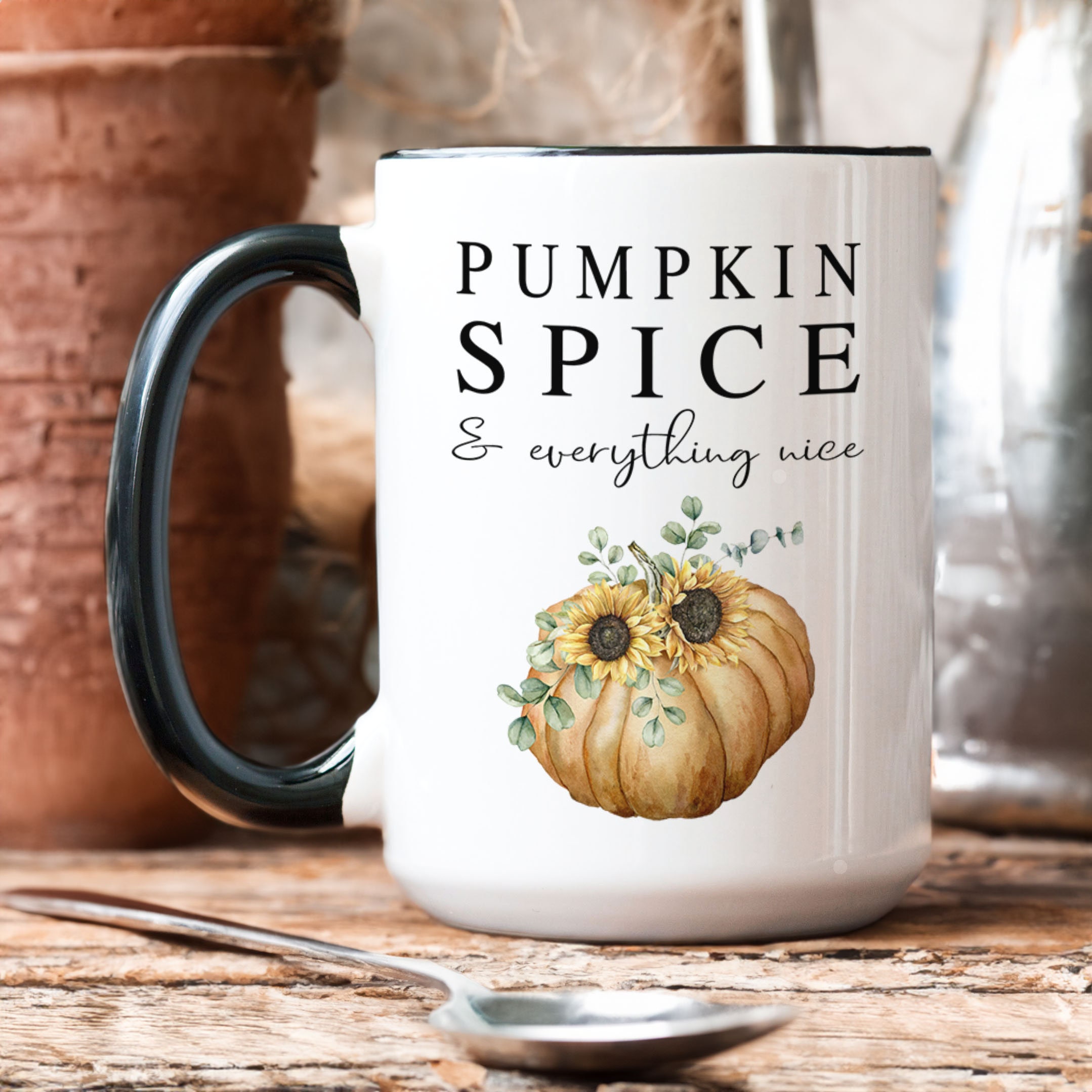 Pumpkin Spice & Everything Nice - Kitchen Towel — Sweet Milk