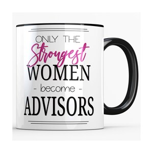 Advisor Gifts for Women, Resident Advisor Gift Ideas, Financial Advisor Mug, College Academic Advisor Thank You, Advisor Retirement Gift