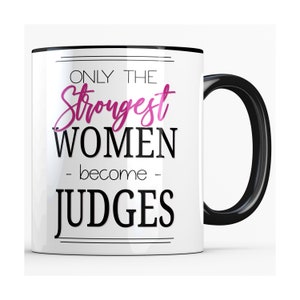 Judge Gifts for Women Judges, Promotion Gift, Federal Judge Mug, District Court Room Gifts, Legal Justice