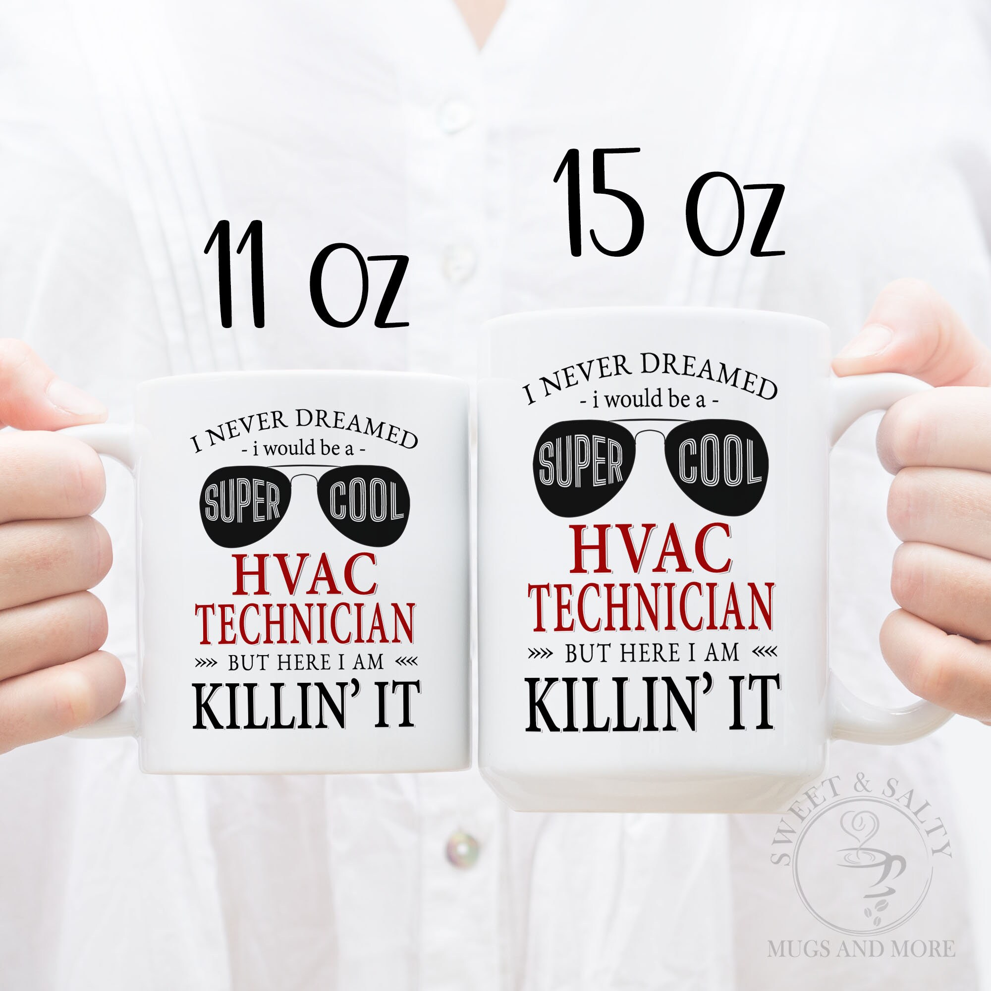 HVAC Technician Gift for Best HVAC Tech Super Cool HVAC - Etsy UK