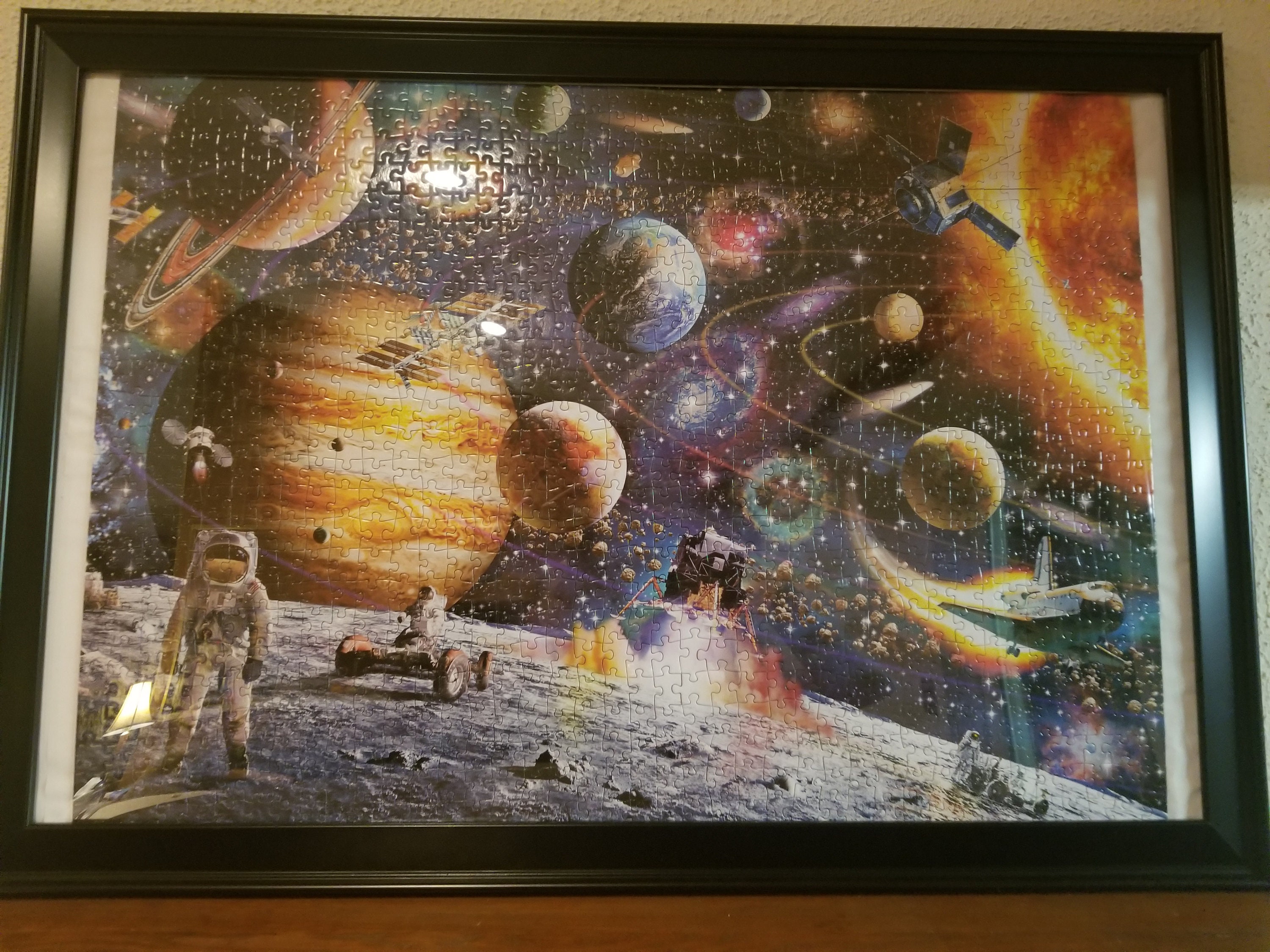 Framed puzzles. Etsy