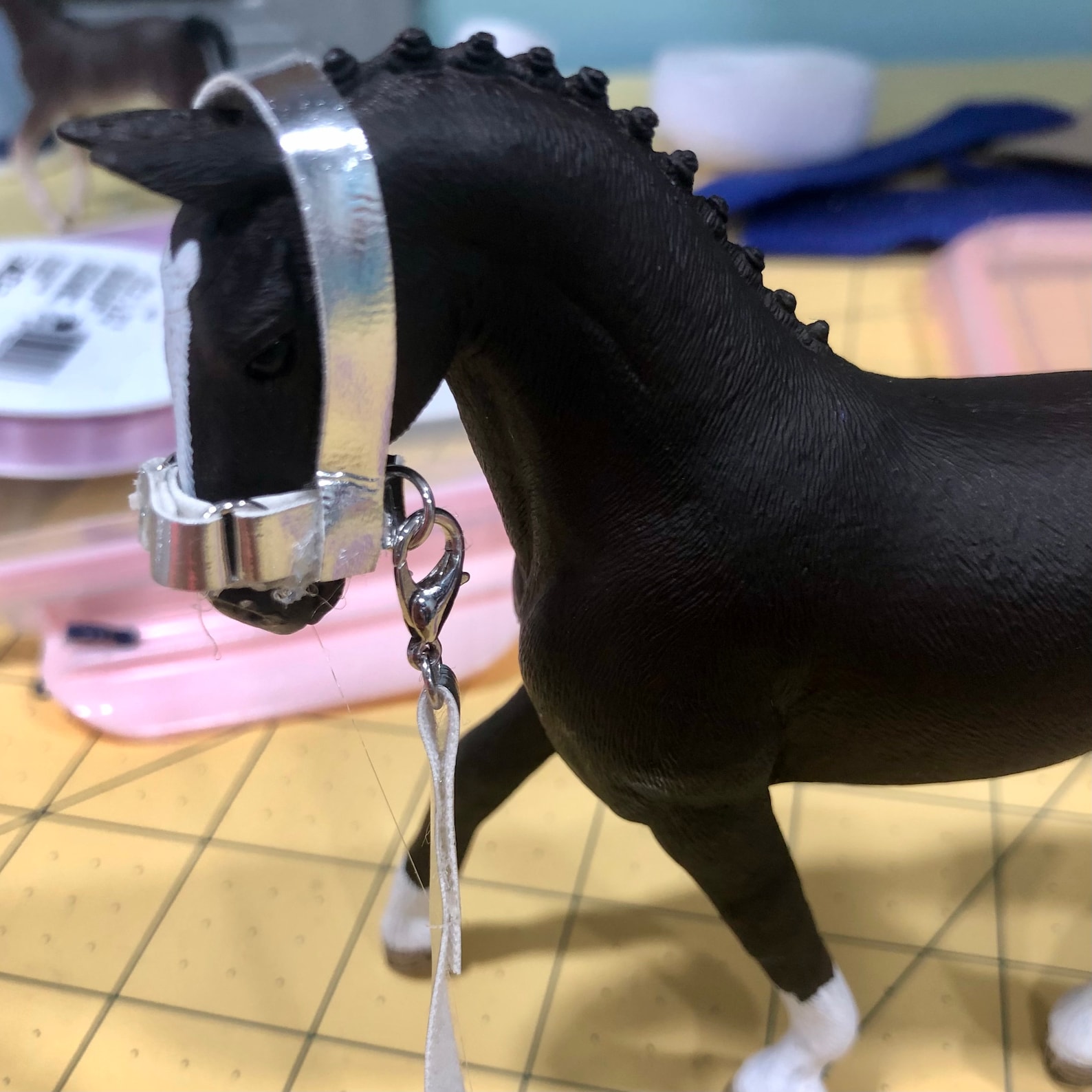 Toy Horse Schleich Bridle Etsy